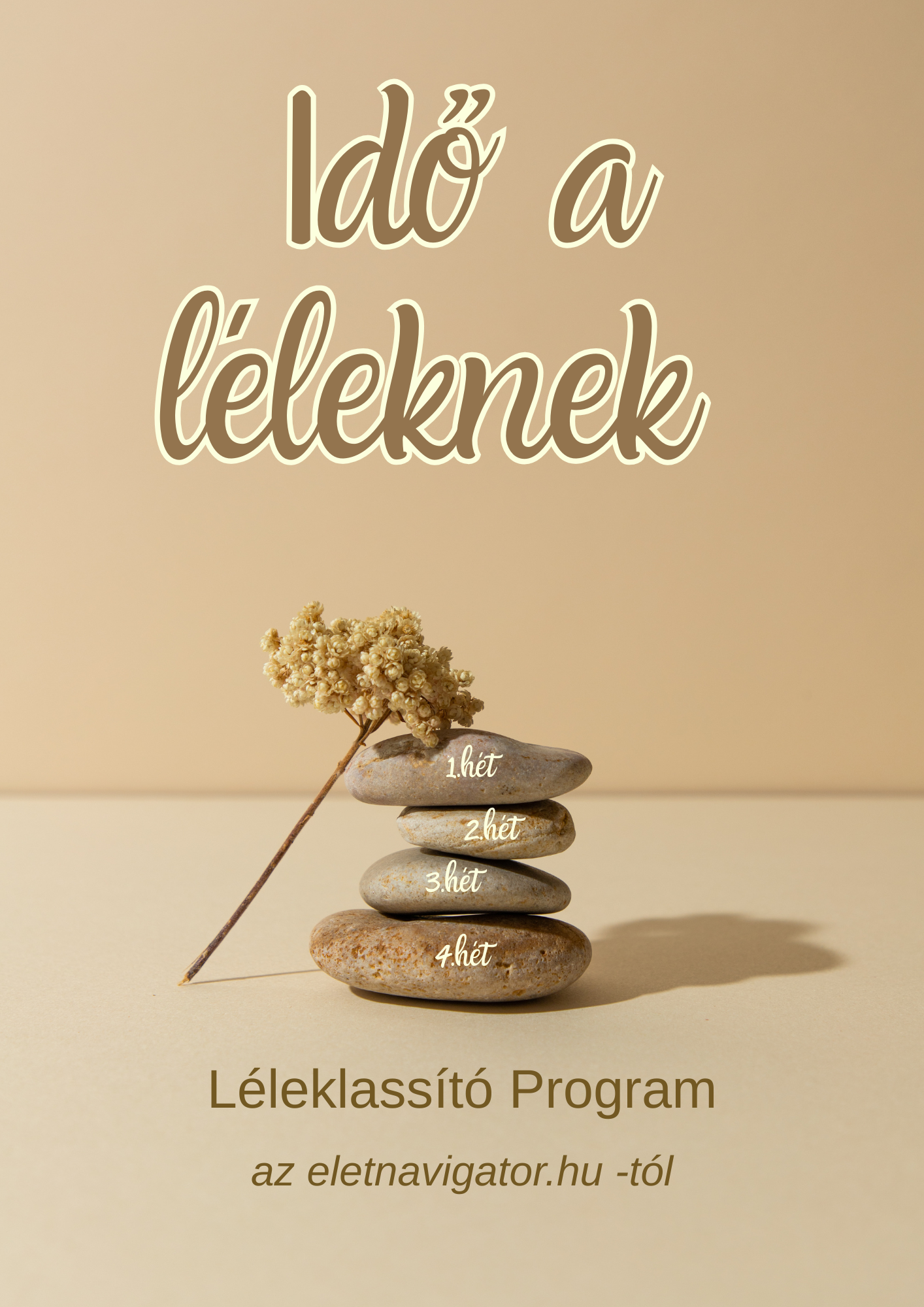 Idő a léleknek program borító